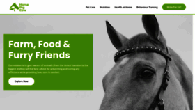 What Horsepigcow.com website looks like in 2024 