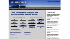 What Hullnumber.com website looks like in 2024 