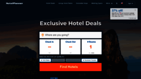 What Hotelscheap.org website looks like in 2024 