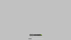 What Hooked.io website looked like in 2024 (1 year ago)