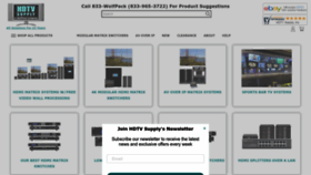 What Hdtvsupply.com website looks like in 2024 