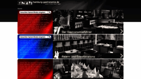 What Hamburggastronomie.de website looked like in 2024 (1 year ago)