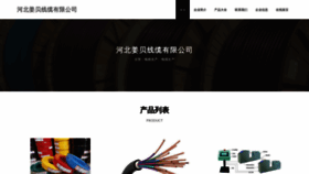What Hbjiangbei.com website looks like in 2024 