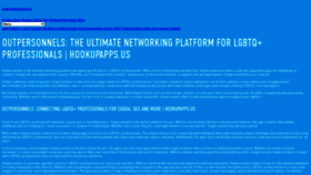 What Hookupapps.us website looks like in 2024 