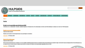 What Hulpgids.nl website looks like in 2024 