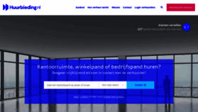 What Huurbieding.nl website looks like in 2024 