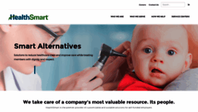 What Healthsmart.com website looks like in 2024 