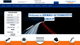 What Herko.com website looks like in 2024 