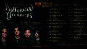 What Hollywoodvampires.com website looks like in 2024 