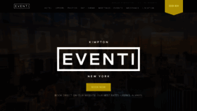 What Hoteleventi.com website looks like in 2024 