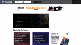 What Hooplanow.com website looks like in 2024 