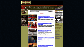 What Historiccamdencounty.com website looks like in 2024 