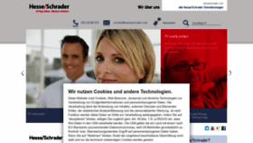 What Hesseschrader.com website looks like in 2024 