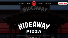 What Hideawaypizza.com website looks like in 2024 