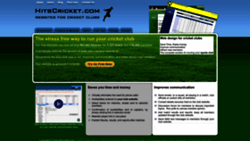What Hitscricket.com website looks like in 2024 