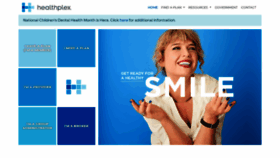 What Healthplex.com website looks like in 2024 