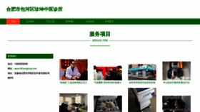 What Hfzhengkang.com website looks like in 2024 