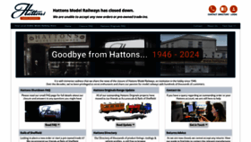 What Hattons.co.uk website looks like in 2024 