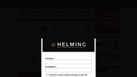What Helminc.com website looks like in 2024 