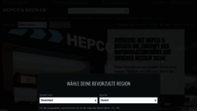 What Hepco-becker.de website looks like in 2024 