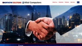What Hilalcomputers.com website looks like in 2024 