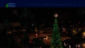 What Honolulucitylights.org website looks like in 2024 