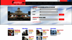 What Hotelsinsiliguri.com website looks like in 2024 