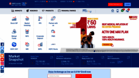 What Hdfcsec.com website looks like in 2024 