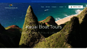 What Holoholokauaiboattours.com website looks like in 2024 