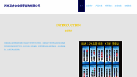 What Henanhuahan.com website looks like in 2024 