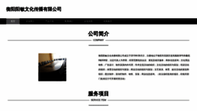 What Hengyangmingying.com website looks like in 2024 