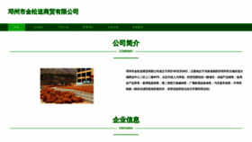 What Hnjjsong.com website looks like in 2024 