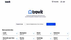 What Homes.trovit.co.uk website looks like in 2024 