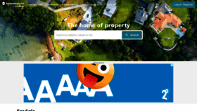What Homes.co.nz website looks like in 2024 