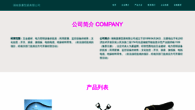 What Hnlinkang.com website looks like in 2024 