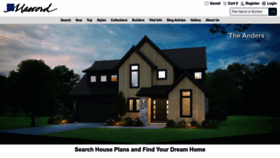 What Houseplans.co website looks like in 2024 