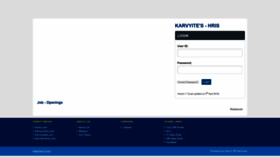 What Hr.karvy.com website looks like in 2024 