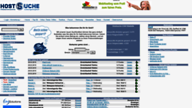 What Hostsuche.de website looks like in 2024 