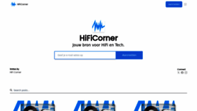 What Hificorner.eu website looks like in 2024 
