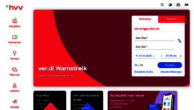 What Hvv.de website looks like in 2024 