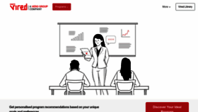 What Herovired.com website looked like in 2024 (1 year ago)