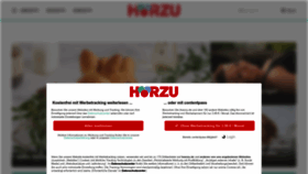 What Hoerzu.de website looks like in 2024 