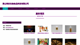 What Hsqsfood.com website looks like in 2024 