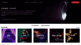 What Hotmixradio.fr website looks like in 2024 