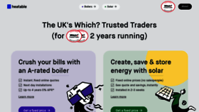 What Heatable.co.uk website looked like in 2024 (1 year ago)