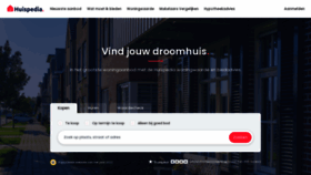 What Huispedia.nl website looks like in 2024 