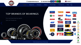 What Haxb-bearings.com website looks like in 2024 
