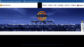 What Hngoldenltd.com website looks like in 2024 