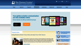 What Hanen.org website looks like in 2024 