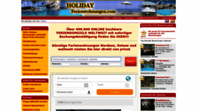 What Holiday-ferienwohnungen.com website looks like in 2024 